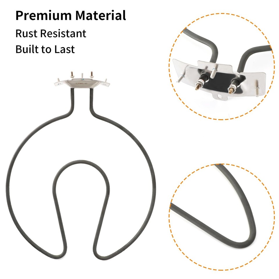 29104575 Heating Element for Charbroil Patio Bistro Electric Grill