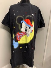 Vintage Mickey Unlimited Pajama Black One Size Women's A44