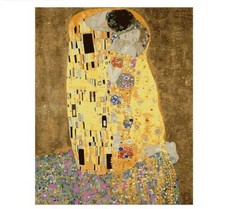 Paint By Numbers Kit The Kiss Gustav Klimt 40CMx50CM Canvas