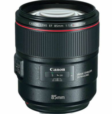 Canon EF 85mm f/1.4L IS USM Lens -100% Authentic