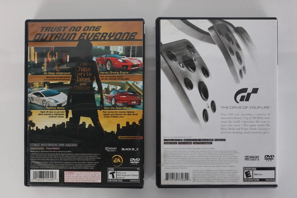 PS2 PlayStation 2 Lote de 6 Juegos Gran Turismo 3 y 4, Need for Speed, Ratchet Foto 3 de 4