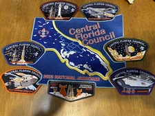 Mint 2023 National Jamboree 8 Piece JSP Set Central Florida Council Space