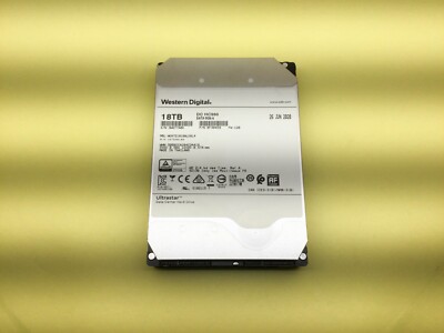 WD Ultrastar DC HC550 18TB 7.2K SATA 6Gb/s 512MB 3.5'' HDD WUH721818ALE6L4
