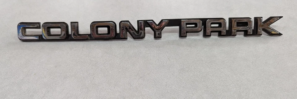 1989 年水星殖民地公园站 WAGON 后挡泥板装饰装饰  — 第 2/4 张图片