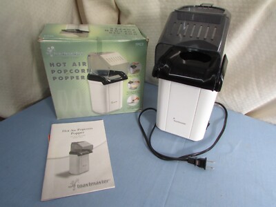ToastMaster Hot Air Popcorn Popper TPC2 w/ Box and Instructions -open box