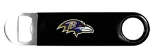 Baltimore Ravens Steel Bottle Opener-Heavy Duty-Long Neck-Siskiyou Sports-New