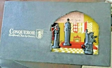 Conqueror Sculptured Chess by Ganine, Pacific Game Co ,Hollywood Cal. board game