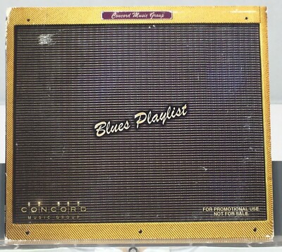 Blues Playlist Promo Audio CD Album 2010 Various Artists Concord Music Group