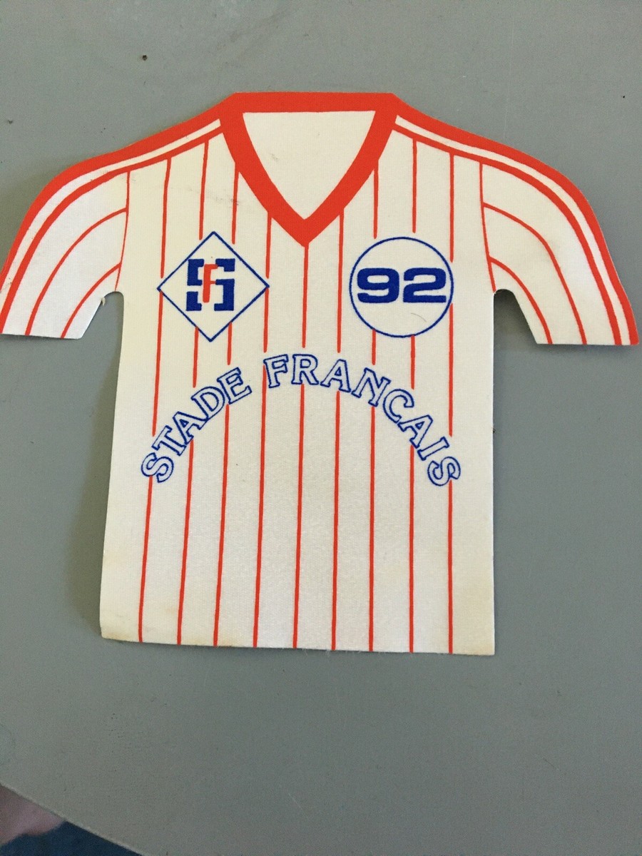 Autocollant / Mini Maillot Valenciennes FC - Années 80 - Fan Club - Vintage