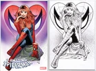 Amazing Spider-Man #25 Greg Land COLOR TRADE & 1:50 B&W VIRGIN Variant SET 2023