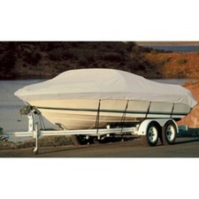 Boatguard Gray Polyester Boat Cover for 21 Boat Cover for'-23' L x 102" W