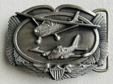 Military Aircraft Airlines - Composite Metal Belt Buckle - Siskiyou