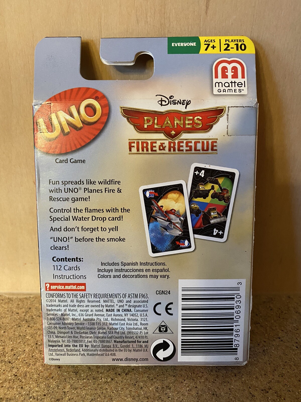 UNO Disney Planes Fire & Rescue Card Game NEW *RARE* Special Rules & Extra  Cards | eBay