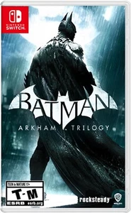 BATMAN ARKHAM TRILOGY - Nintendo Switch, Brand New