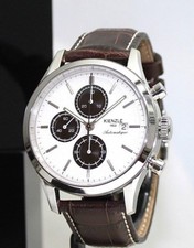 Orologio Uomo KIENZLE Superia ETA 7750 Automatico Cronografo Cinturino Pelle 5 BarW.R