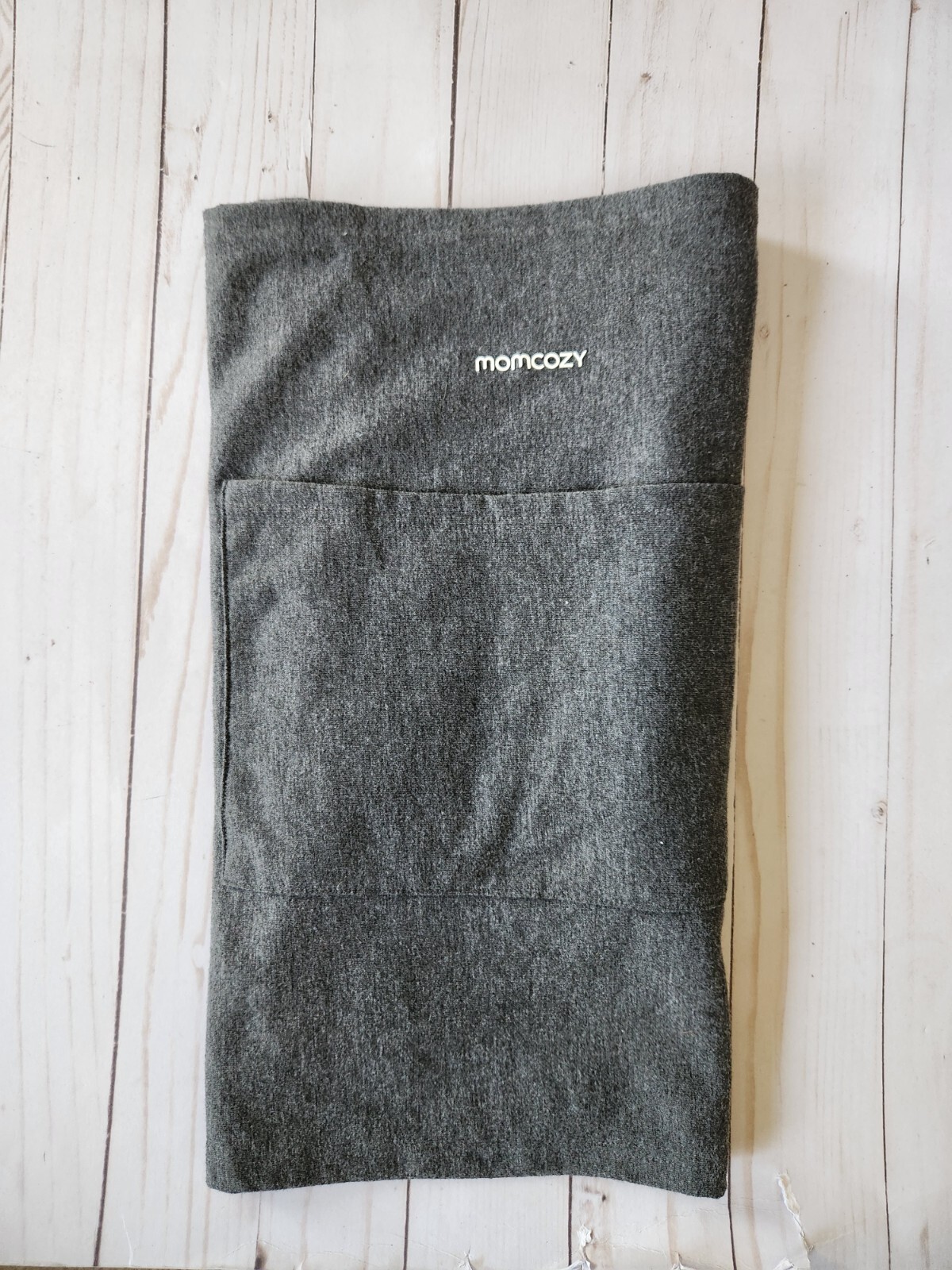 Momcozy Baby Carrier Wrap Fabric Gray-image