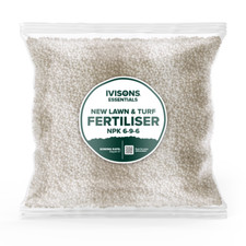 2 KG Ivisons Lawn Grass Turf Pre Seed Fertiliser NPK 6 -9- 6 Regular Lawn Feed