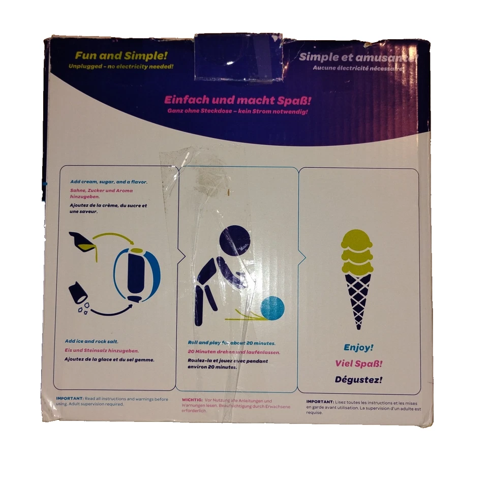 Bola de helado Softshell - Heladera portátil, manual - Sin electricidad Foto 2 de 4