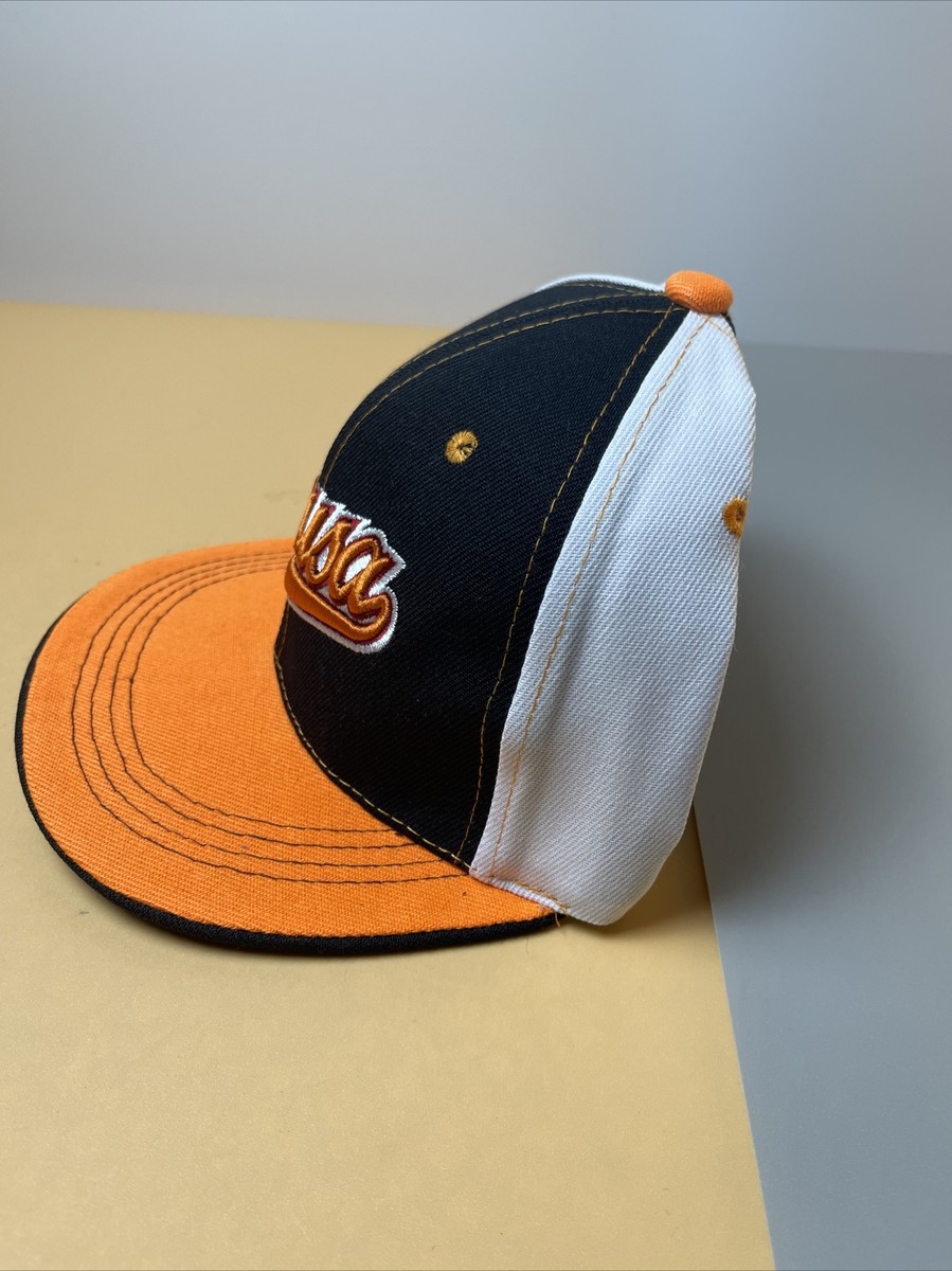 Black/Orange/White Embroidered ACUSA Baseball Cap Hip-Hop Snapback
