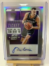 Nemanja Bjelica 2018-19 NBA Panini Contenders Optic Season Ticket Auto Silver