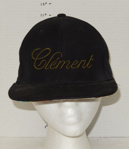Classics Clément Rhum Snapback Hat Cap black Gold
