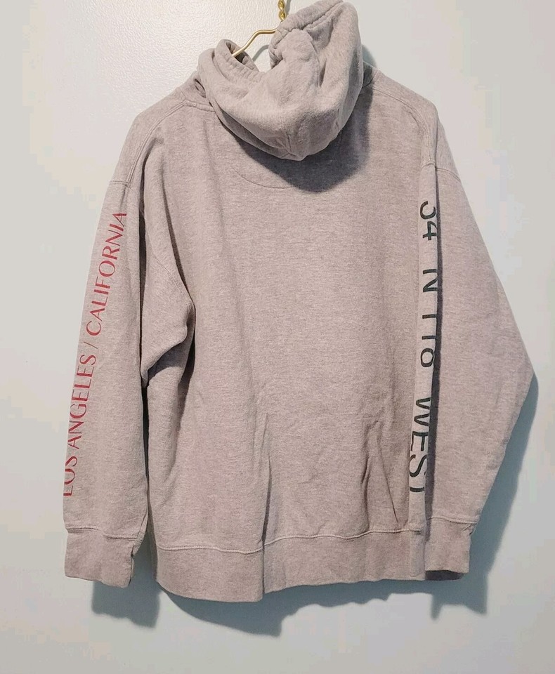 Young & Reckless Los Angeles California Men's Large Gray Hoodie Y&R eBay