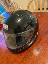LIKE NEW G-Force Racing Gear Full Face Helmet - Black - MRD SNELL SA2010 CLEAN