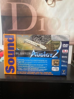 RARE 2003 Creative Sound Blaster Audigy 2 Game Bundle Edition BRAND NEW SEALED