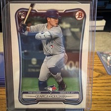 2026 Bowman Kazuma Okamoto Rookie Card #28 Toronto Blue Jays RC 