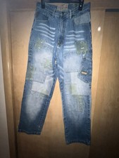 Vintage Y2K Akademiks Embroidered Baggy Jeans Men s Size 30 No Size Tag