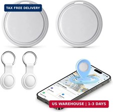 Air Tracker Tag 2 Pack Smart Tracker for Keys with Apple Find My iOS Only 
