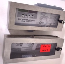 Lot of 2 from CEIA SMD600 Multi-Zone Walk-Through Metal Detector Case, just the