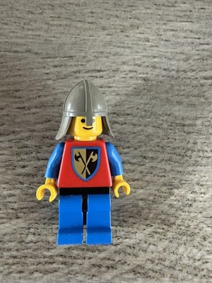 Lego  cas108 Ritter Minifigur Crusader Axe aus Set 6080 6062 6061 6040 6102