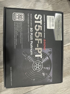 Silverstone SST- ST55F-PT 550W Strider Platinum 80Plus Platinum ATX Power Supply