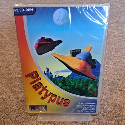 Maxx Platypus PC CD-ROM Videospiel Factory Sealed Arcade Shoot-Em-Up NEU SEALED