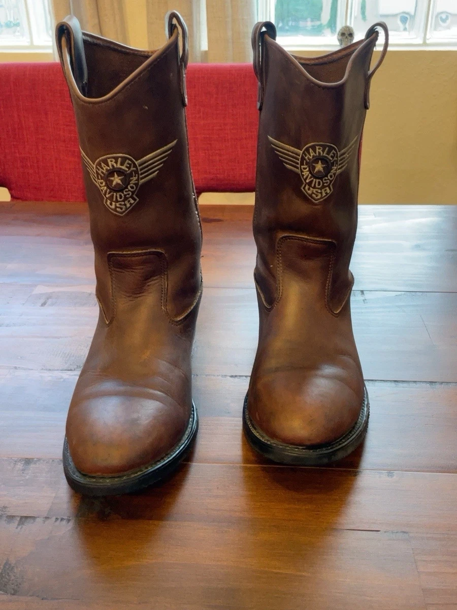 25+ Harley-Davidson Brown Biker Boots for Men for sale | Updated