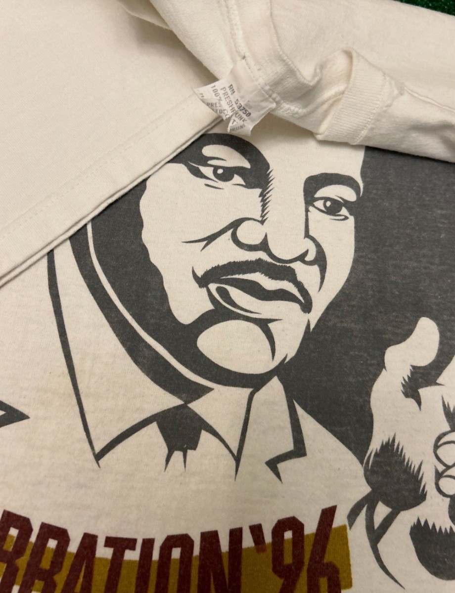 Vintage 90s MLK Martin Luther King Jr Day Celebration VTG Shirt Mens Sz XL 1996 View 3