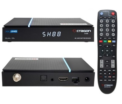   OCTAGON SX88 V2 4K UHD S2+IP 1xDVB-S2 E2 Linux Smart TV Sat Receiver  