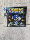 Sonic Colors (Nintendo DS, 2010) Cib++ Authentic with Case Tested & Working