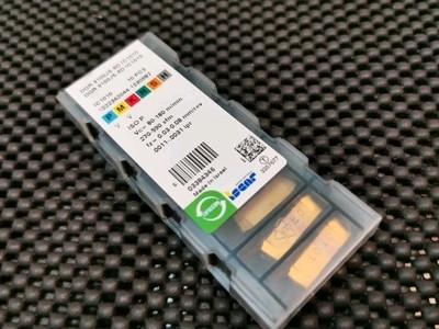 10 NEW ISCAR  DGR 3100JS-6D CARBIDE INSERTS GRADE: IC1010 FACTORY PACKED (NS01)