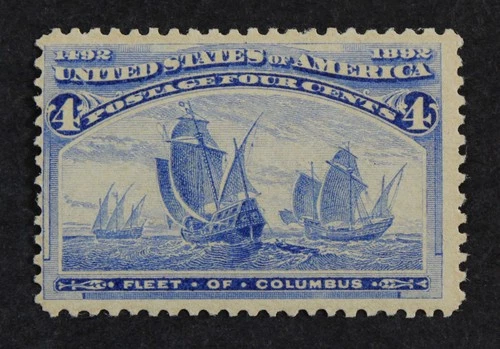 CKStamps: US Stamps Collection Scott#233 4c Columbian Mint NH OG