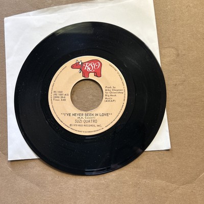 Suzi Quattro Space Cadets/I've Never Been In Love 1979RSO Records 45 Quatro