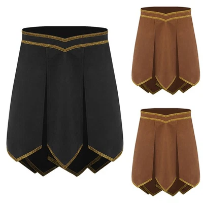Herren Cosplay Dress-Up Outfits Night Club Römer Gladiator Kostüm Fasnacht Rave - Bild 1 von 4