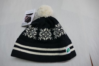Beanie ski hat Moriarty of Stowe Vt new old stock 100% wool toque Hand crafted