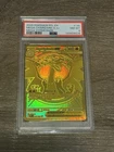 2025 POKEMON PFL EN-PHANTASMAL FLAMES MEGA HYPER RARE MEGA CHARIZARD X EX PSA 8
