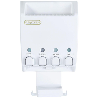 Better Living Ulti-Mate Shower Dispenser Caddy 4 Wall Mount Shower Soap