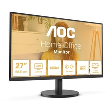 AOC U27B3A - 27 Inch UHD 4K 60Hz IPS 4ms HDR10 3 side Frameless Speakers LowB...