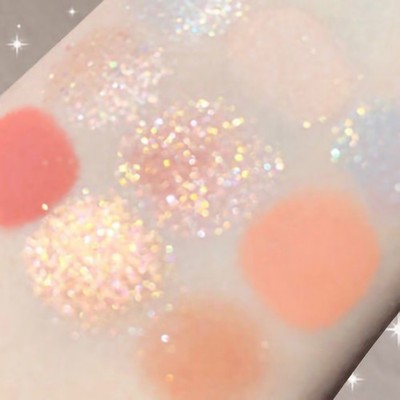 9 Color Eyeshadow Palette Glitter Matte Smooth Blend Makeup Eye Shadow For W DON