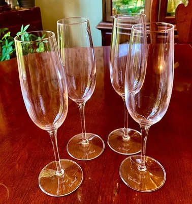 Luigi Bormioli Champagne Flutes 4