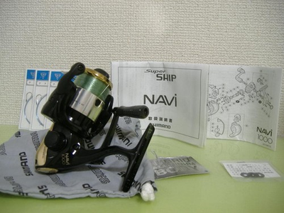 #ad #ad Shimano Navi 1000 Spinning Reel unused includes bag spare washer manual $133.27